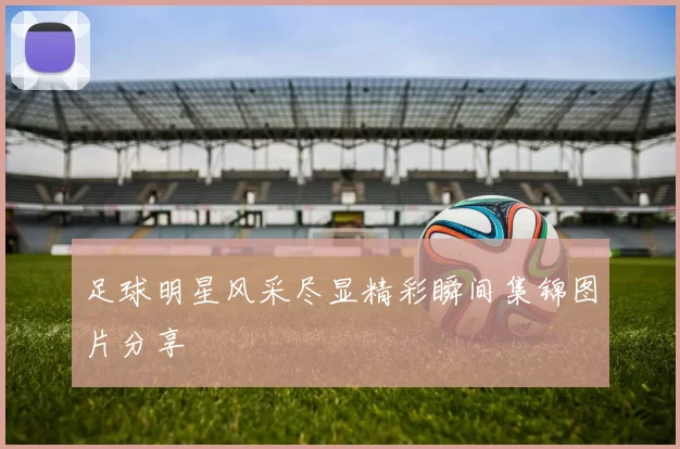 足球明星风采尽显精彩瞬间集锦图片分享