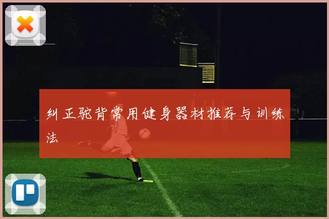 纠正驼背常用健身器材推荐与训练法